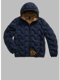 PIUMINO AD ANGOLI PIERY, 888TB BLU int. TABACCO, thumb
