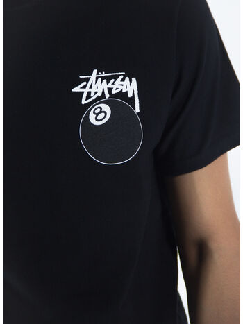 T-SHIRT 8 BALL, BLACK, small
