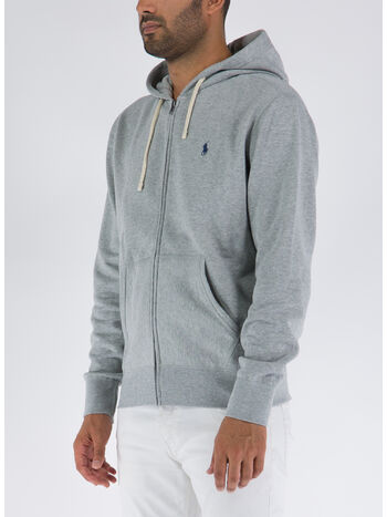 FELPA CON CAPPUCCIO, ANDOVER HEATHER, small