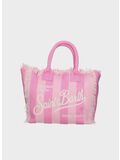 BORSA COLETTE IN CANVAS, 04190H STRIPES POP V 2320 EMB, thumb