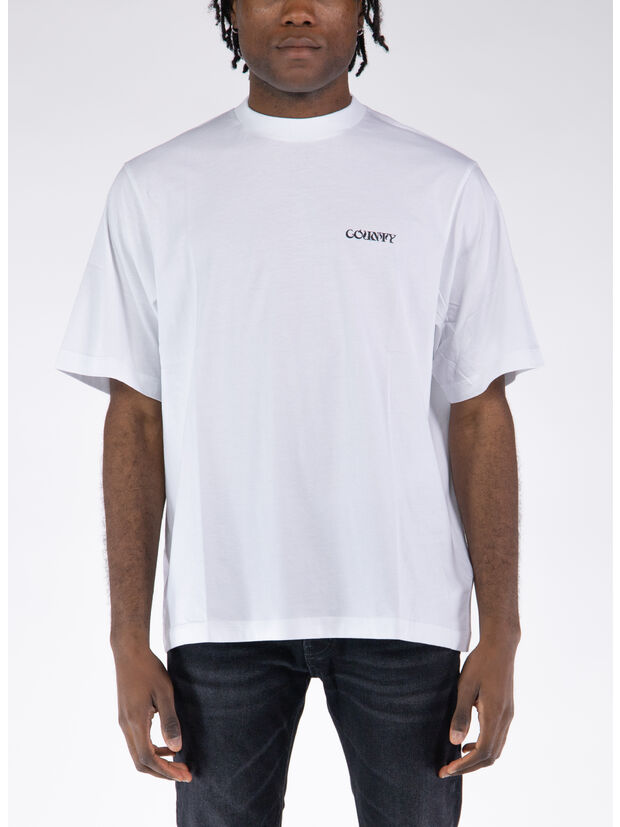 T-SHIRT COUNTY MANIFESTO, 0110 WHITE BLACK, large