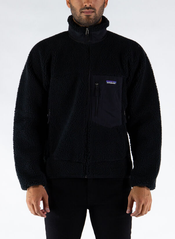 GIACCA RETRO FLEECE, BOB/BLACK, large