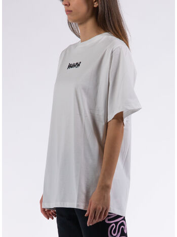 T-SHIRT HEART SPRAY, OFF WHITE, small