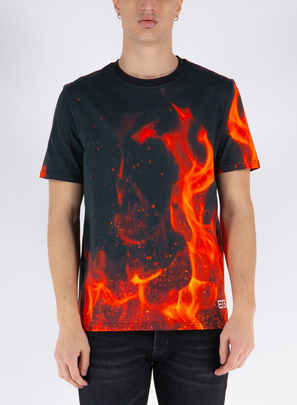 T-SHIRT RED FLAMES, C962FIRE, large