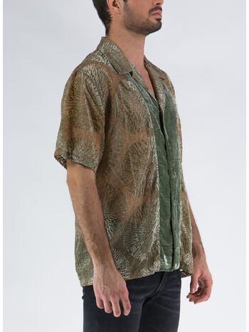 CAMICIA PARNIAN, MYCELLIUM GREEN AOP, small