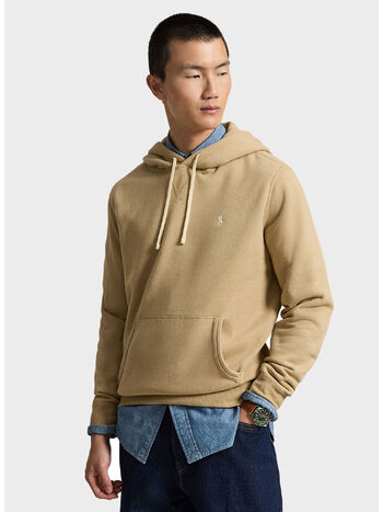 FELPA HOODED, VINTAGE KHAKI, small