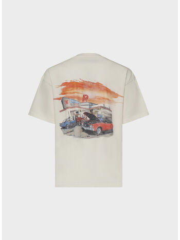 T-SHIRT 24 HOUR SERVICE, 72 FLAT WHITE, small
