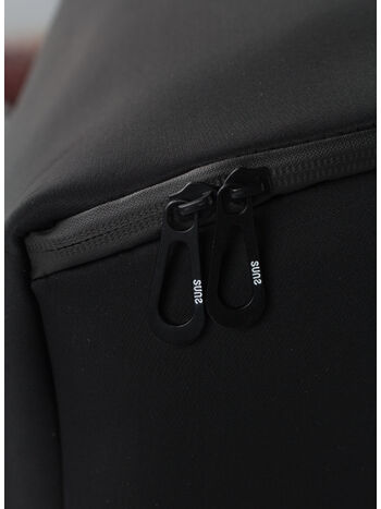 ZAINO IN NEOPRENE, BLACK, small