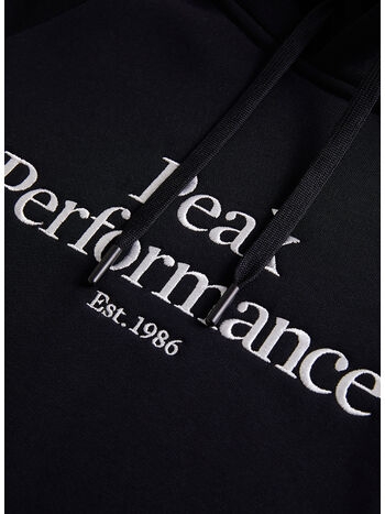 FELPA HOODIE ORIGINAL, BLACK/OFFWHITE, small