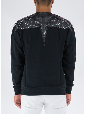 FELPA ICON WINGS REGULAR, 1010 BLACK BLACK, small