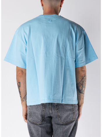 T-SHIRT CLASSIC EMBROIDERY LOGO BOXY, SKB SKY BLUE, small