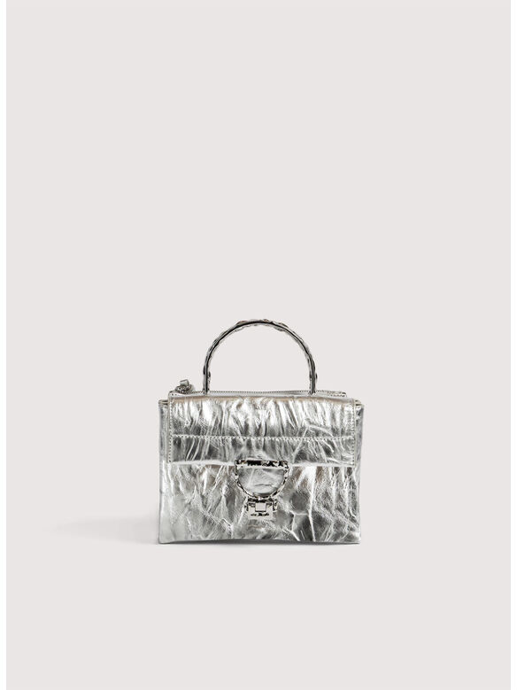 BORSA ARLETTIS DROPLET, Y69 SILVER, medium