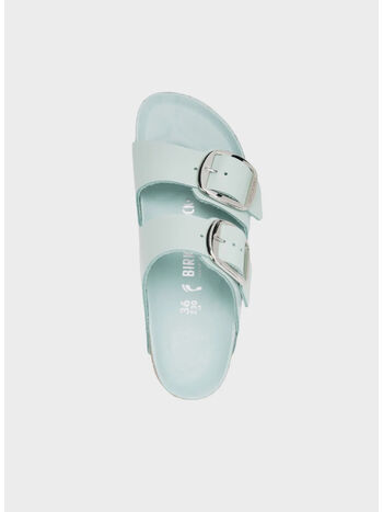 CIABATTA ARIZONA BIG BUCKLE SHINE, SURF GREEN, small