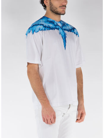 T-SHIRT COLORDUST WINGS OVER, 0145 WHITE BLUE, small