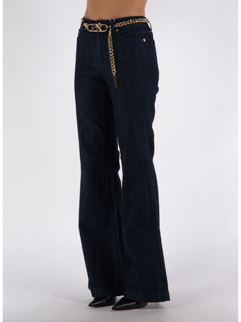 JEANS FLARE CHAIN, 976 INDIGORINSE, small