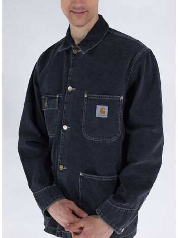 GIUBBOTTO OG CHORE, 8960 BLACK HEAVY STONE WASH, small