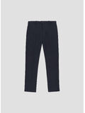 PANTALONE CHINO FLEECE, 851 BLU NOTTE, thumb