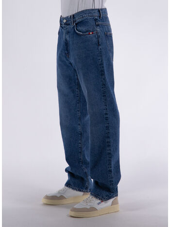 JEANS JAMES DIRTY USED DENIM, 999 BLACK, small