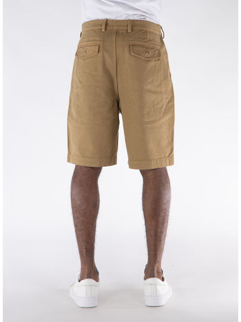 SHORTS PLEATED, 150 KHAKI, small