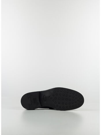 SCARPA MOCASSINO IN PELLE, B999 NERO, small
