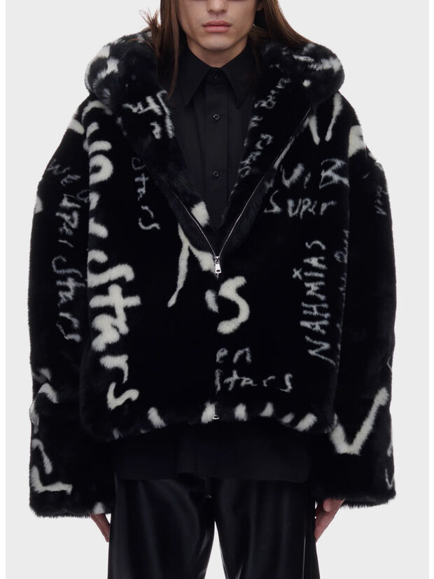 GIUBBOTTO SUPERSTARS, 001 BLACK, large