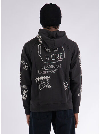 FELPA RACING GRAFFITI, DK BROWN, small