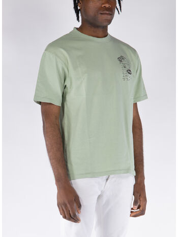 T-SHIRT HAZARDOUS VOLTAGE, 28V.67 DESERT SAGE, small