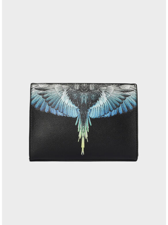 POCHETTE, BLACK / ROYAL WINGS, medium