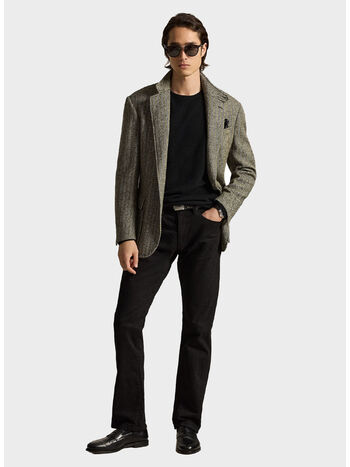 MAGLIONE GIROCOLO, POLO BLACK, small