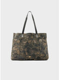BORSA TOTE SUEDE PRINT, ST3Y MULT.MILITAR GREEN-GOLD, thumb