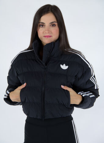 PIUMINO D SHORT PUFFER, BLACK, small