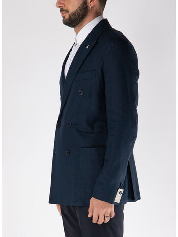GIACCA DOPPIOPETTO, 799 BLU NAVY, small