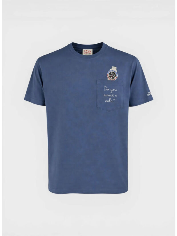 T-SHIRT AUSTIN, 01983L WANT A WATCH 61 EMB, large