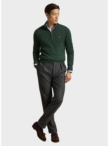 MAGLIONE 1/2 ZIP, LODGEPOLE PINE HEATHER, small