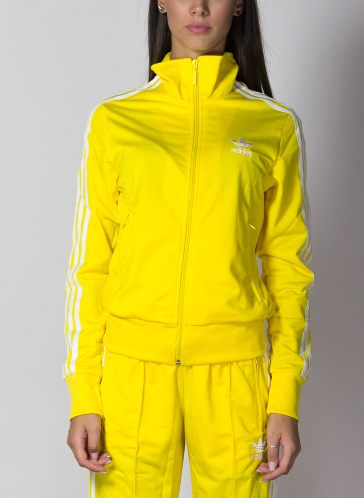 Felpa adidas gialla donna deals