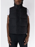SMANICATO MONOGRAM BODYWARMER, BLACK, thumb