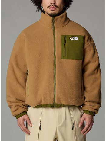 GIUBBOTTO YUMIORI REVERSIBLE, T39M FOREST OLIVE/UTILITY BROWN, small