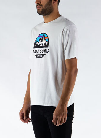T-SHIRT FITZ ROY SCOPE ORGANIC, WHITE, small