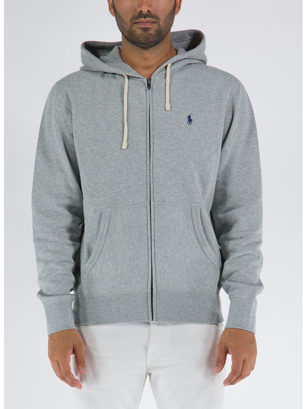 FELPA CON CAPPUCCIO, ANDOVER HEATHER, large