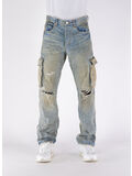 JEANS RELAXED CARGO DIRTY, RCLI LT INDIGO, thumb