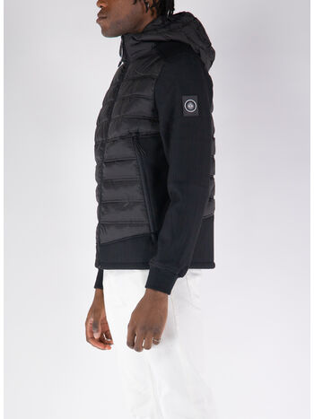 PIUMINO HYBRID SOFTSHELL, 001 BLACK, small