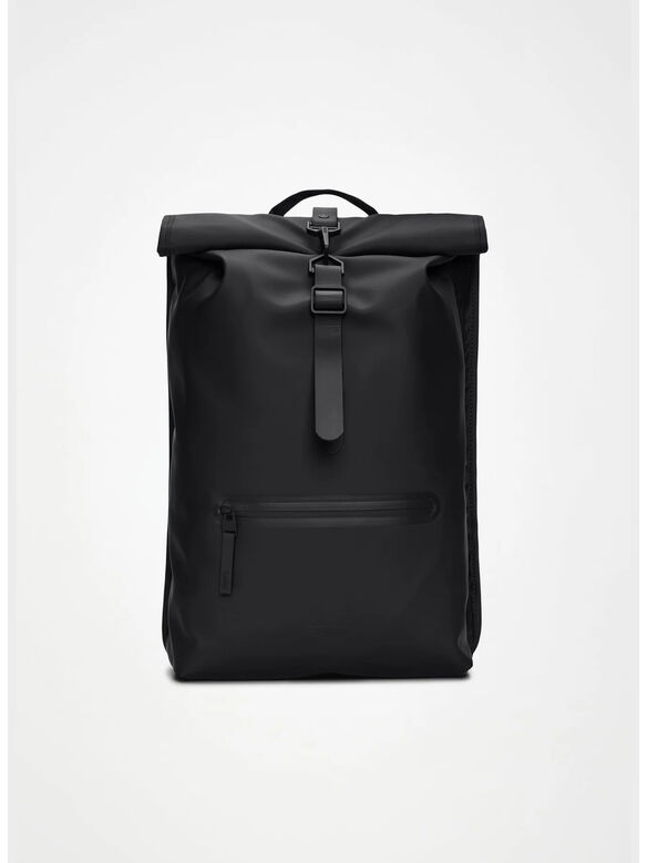 ZAINO ROLLTOP RUCKSACK, 01 BLACK, medium