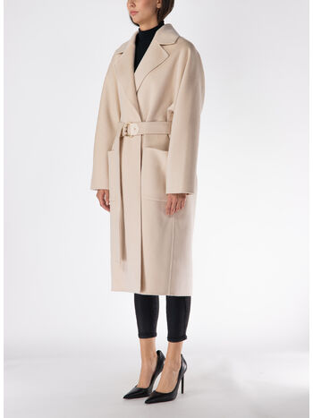 CAPPOTTO CON COLLO REVERS, CI4 LATTICE, small
