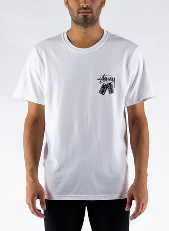 T-SHIRT DOMINOES, WHITE, small