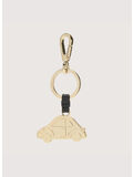 PORTACHIAVI BASIC METAL LIGHT GOLD CAR, 001 NOIR, thumb