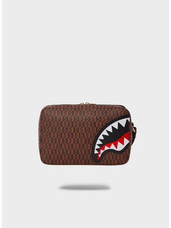 POCHETTE CASHIN CHECKS TOILETRY, CHECKRED, small