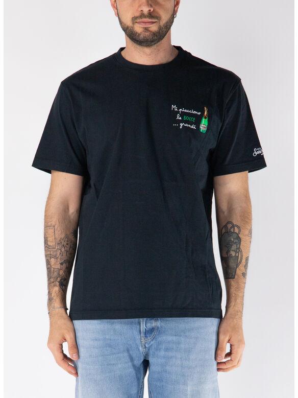 T-SHIRT PORTOFINO BOCCE GRANDI, 00052H 00 EMB, medium