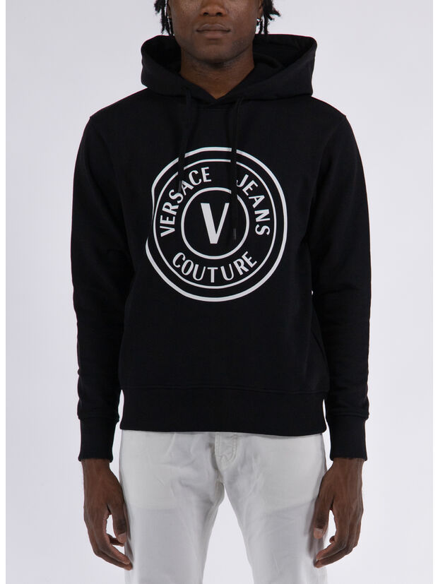 FELPA V EMBLEM, 899 BLACK, large