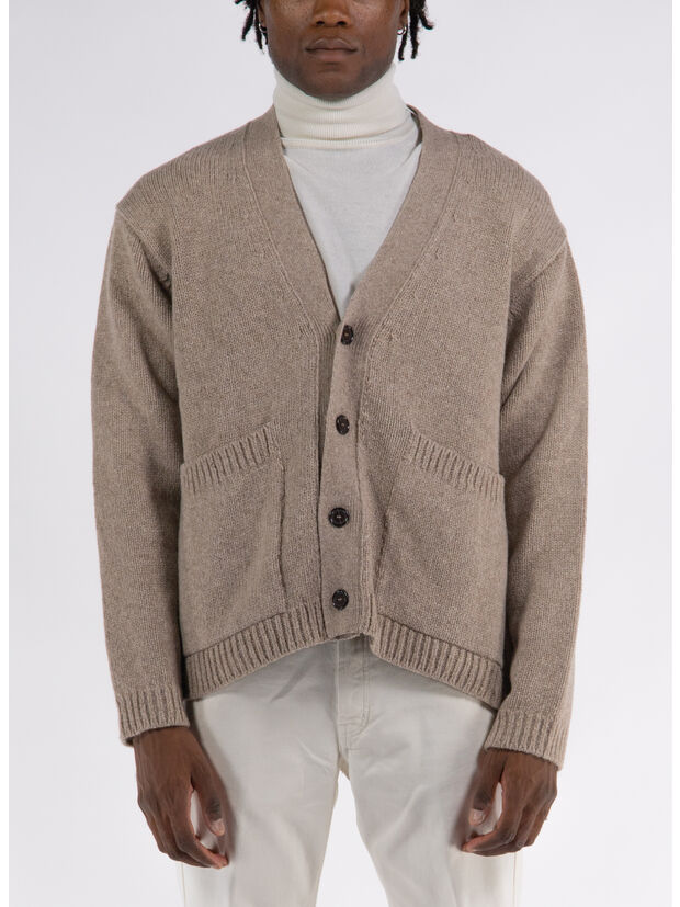 CARDIGAN LANGDALE, OATMEAL, large