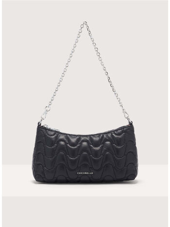 BORSA  AURA MATELASSE, 001 NOIR, small